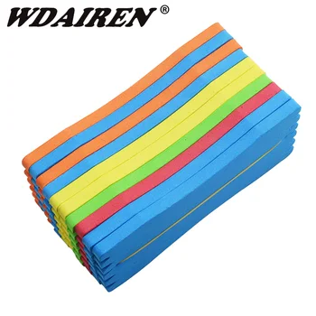 HOT DEAL ❤️ 10pcs/Lot EVA Foam Fishing Line Plate Fishing Winding Line Board 12cm Carp Lure Trace Wire Leader Swivel Fishing Tackle Box - discount item 18% OFF Sports & Entertainment