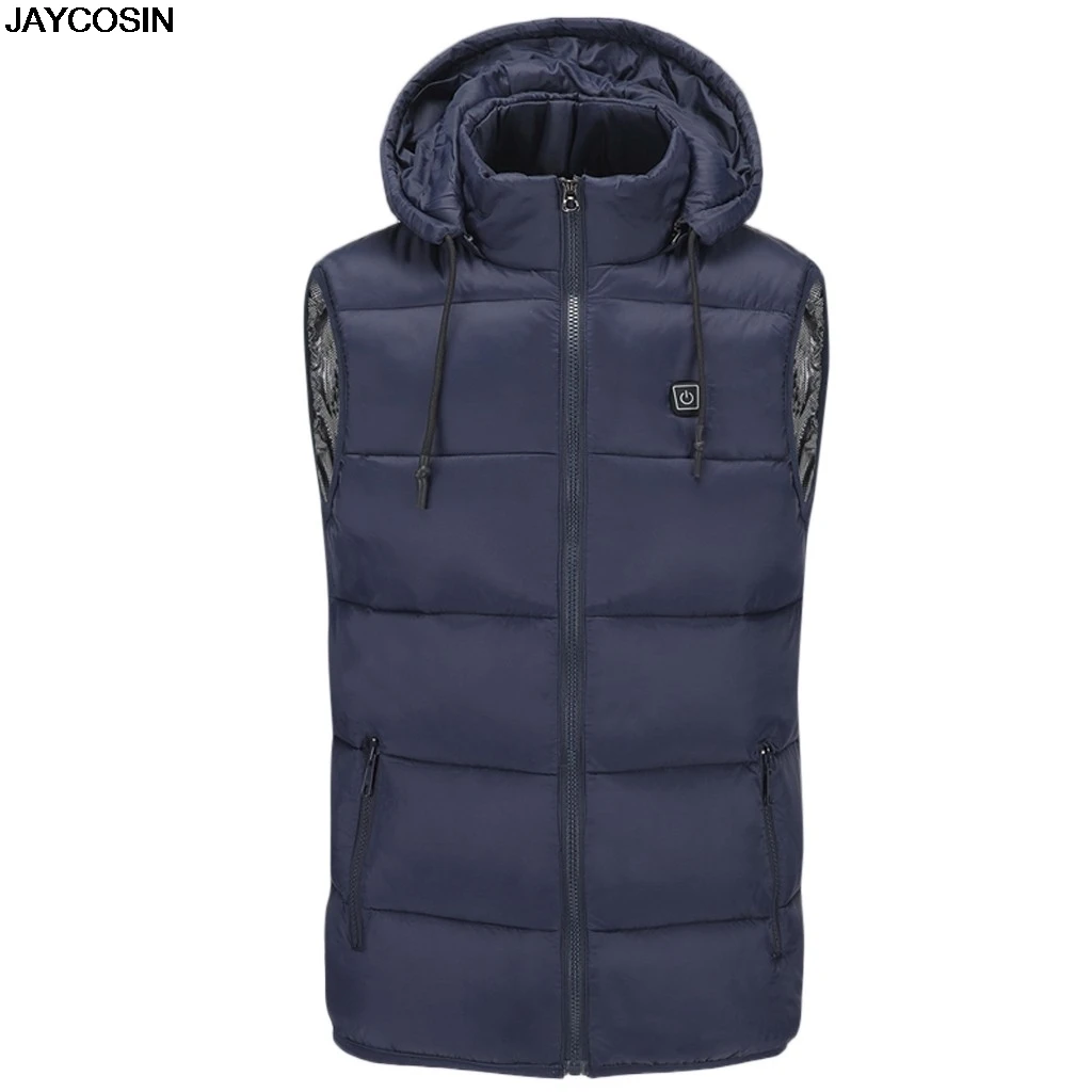 KLV мужской жилет, новинка, весна-осень, теплый жилет без рукавов, мужской зимний жилет, мужской жилет, повседневные пальто для мужчин, s 4XL 9107