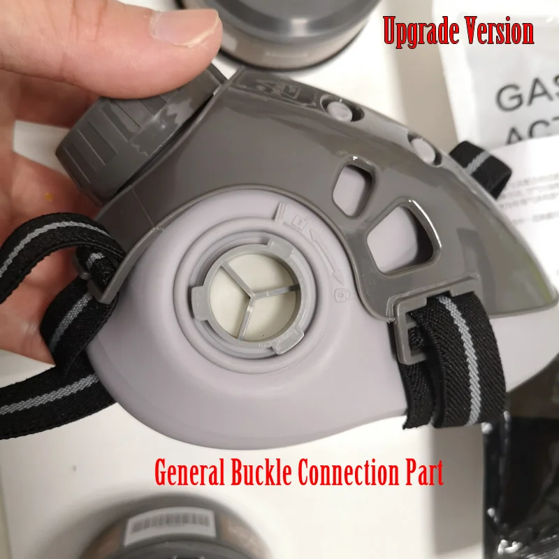 Professional Half Face Gas Dust Mask Wide Vision Safety Goggles Carbon Filtering Cartridge Spraying Painting Work Safe gas mask dust mask gas respirator face respirator half face respirator mask dustproof respirator