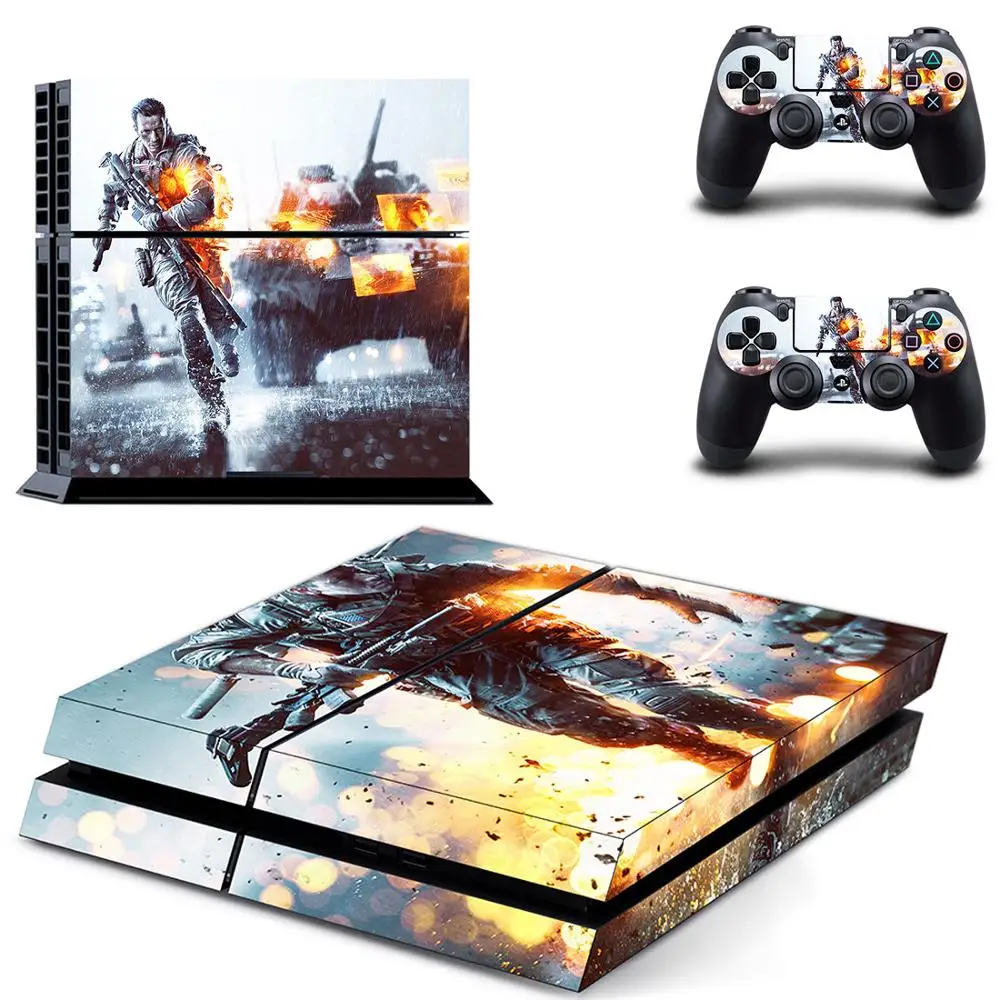 DPTM2196 Battlefield 4 наклейка s Виниловая наклейка для PS4 PS 4 наклейка игровая станция 4 наклейки Pegatinas для консоли playstation 4 и 2 контроллера - Цвет: DPTM2196