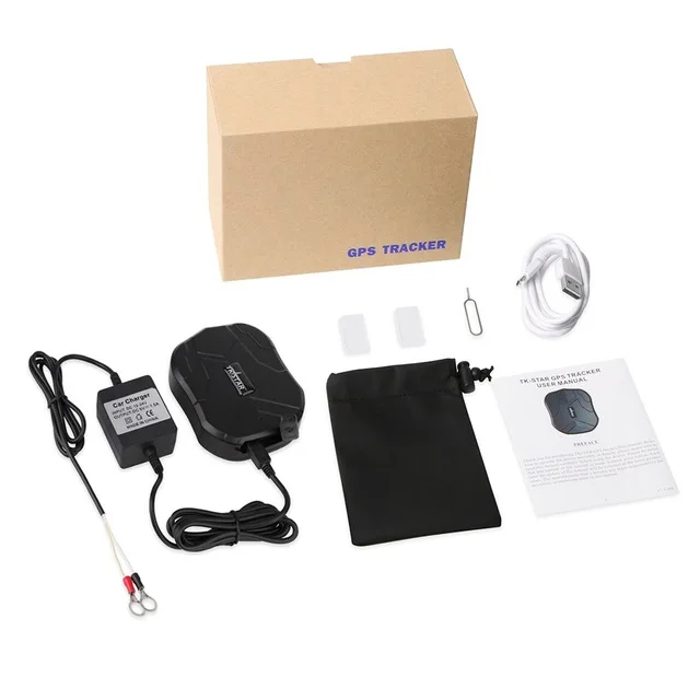 with charger box Gps TK905-3G Tkstar gps трекер для автомобиля gps миниатюрный трекер на большие расстояния в режиме реального времени Магнитный gps трекер - Цвет: with charger box