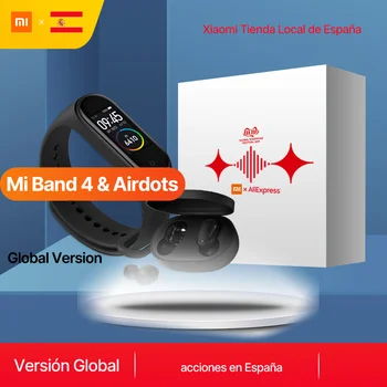 

Global Version Xiaomi Mi Band 4 Smart Bracelet AMOLED Screen Miband 4 Smartband Fitness Traker Bluetooth Waterproof Smart Band 4