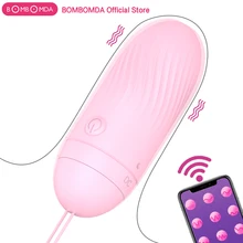 Kontrola aplikacji silikonowe Bullet Egg wibratory dla kobiet wibracyjne USB akumulator piłka do masażu wibrujące jajko zabawki dla dorosłych dla kobiet