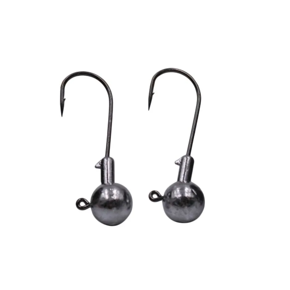 30 шт./компл. Lead Jig Head рыболовный крючок Мягкая приманка рыболовные снасти для любителей рыбалки рыболовные принадлежности