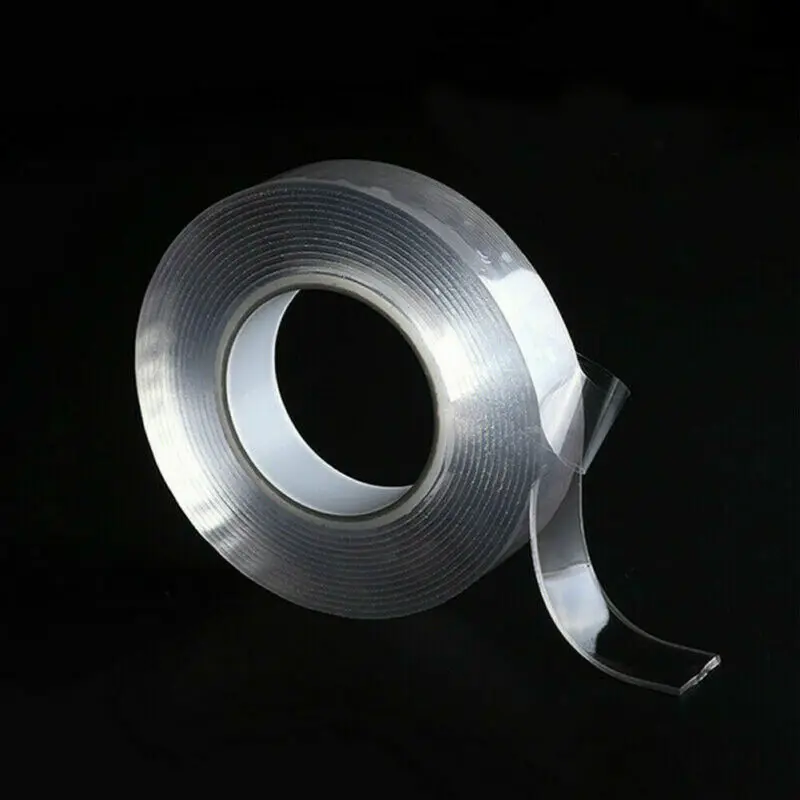 

Double-sided Grip Tape Traceless Washable Adhesive Tape Nano Invisible Gel Tapes Magic Gel
