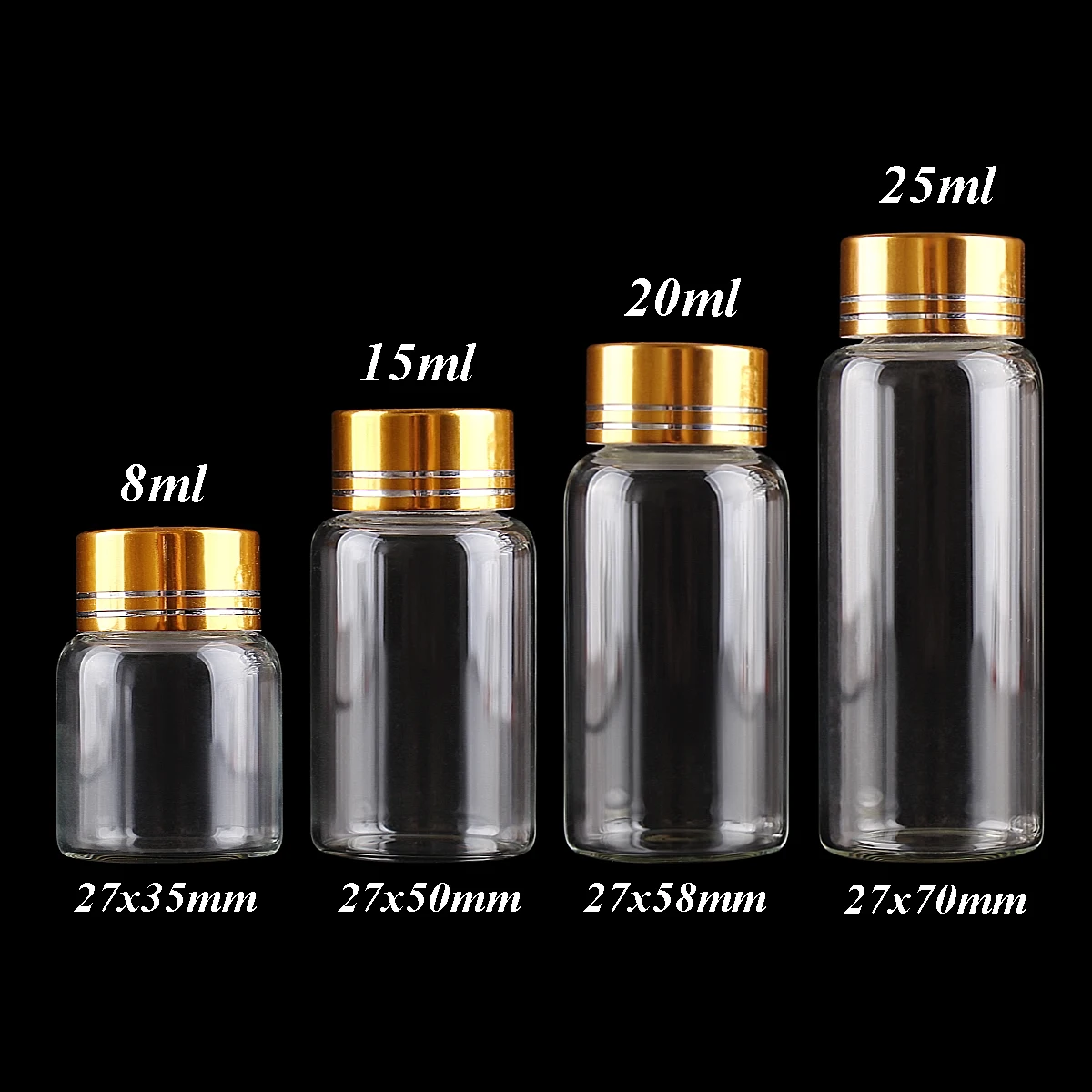 5pcs-Dia-27mm-8ml-15ml-20ml-25ml-Glass-Bottles-Perfume-Bottle-with ...