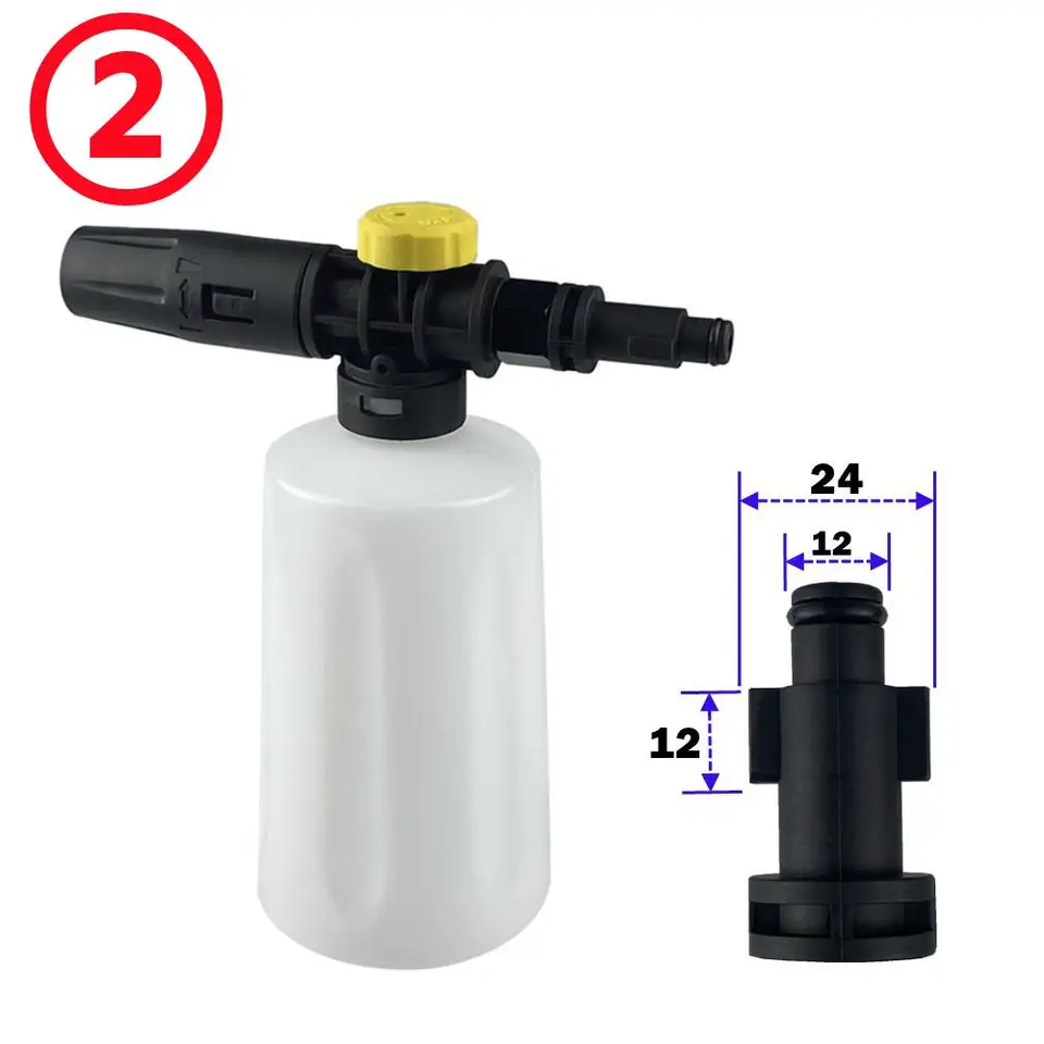 Adattatore Lancia Schiuma Per Idropulitrici - Compatibile Con Bosch, Black & Decker E Altre Marche - Foto 5