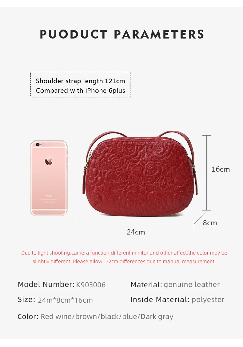 Ladies Luxury Brand Messenger Bag Image 8