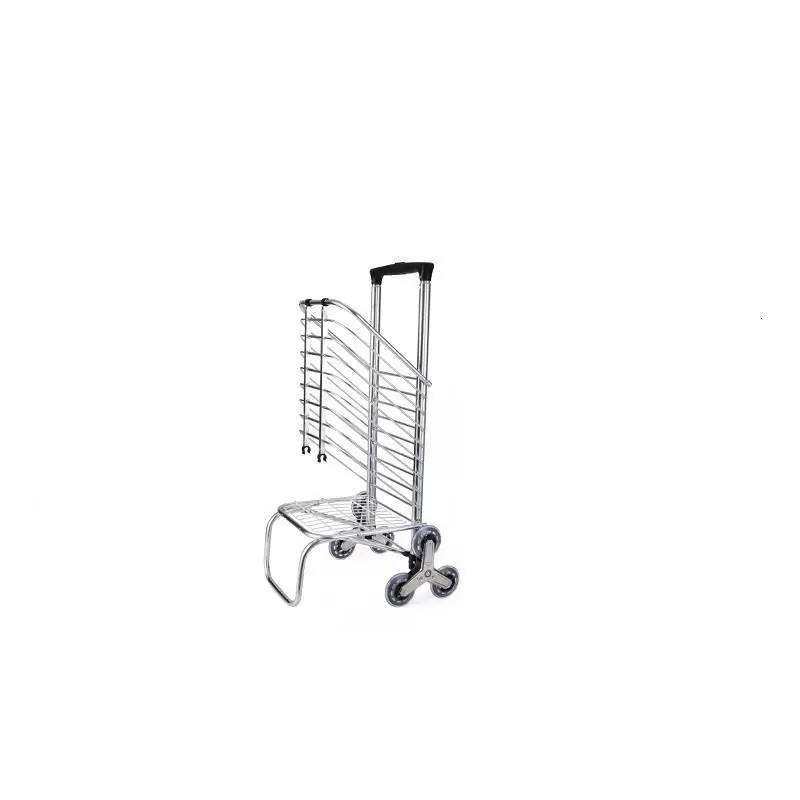 MODEL Q Складная колесница Carretilla Carro Plegable Mesa Cocina De Courses Avec roulets Carrello Cucina, стол для покупок, Кухонная Тележка - Цвет: MODEL Q