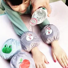 Детские Короткие рукава с героями мультфильмов, осенне-зимние детские длинные белые шелковые рукава, мужские противообрастающие домашние вещи