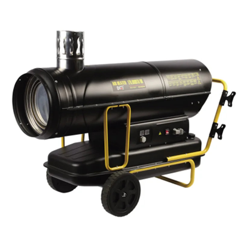 

30kw Industrial Fuel Heating Fan With Chimney Can Exhaust Exhaust Gas Pollution-free Diesel Heater Warmer Industrial Heater