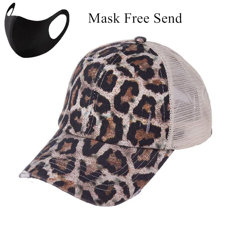 Бейсболка женская в стиле хип хоп дышащая хлопковая кепка для хвоста сетчатая