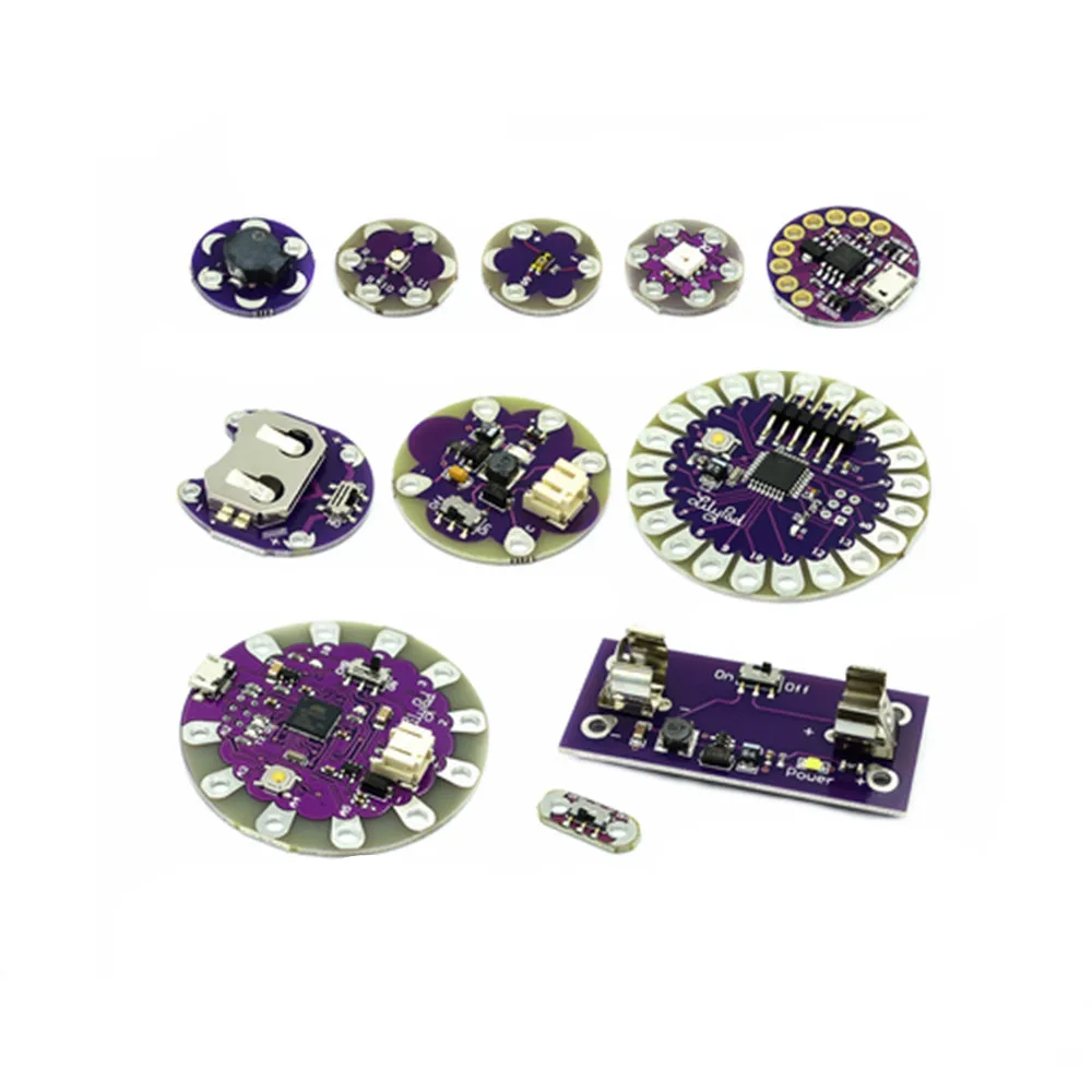 ATmega32U4 ATMEGA328P LilyPad 328 для Arduino DIY Kit Micro USB ATtiny85 LilyTiny формирователь материнской платы