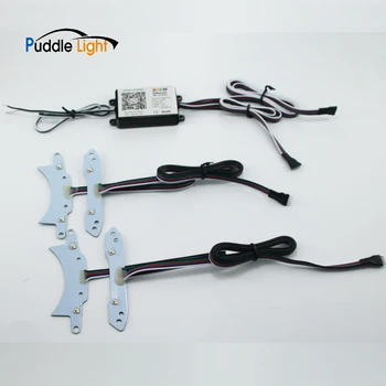 

4pcs RGBW DRL Boards led daytime running light For Dodge Challenger 2015-2018 Turn Signal Indicators Cars Accessories Lamp