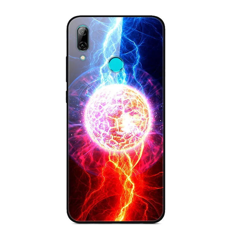 Чехол для huawei Honor 10 Lite, чехол из закаленного стекла, задняя крышка для Fundas huawei P Smart /Honor 10 Lite, чехол для телефона s - Цвет: 7