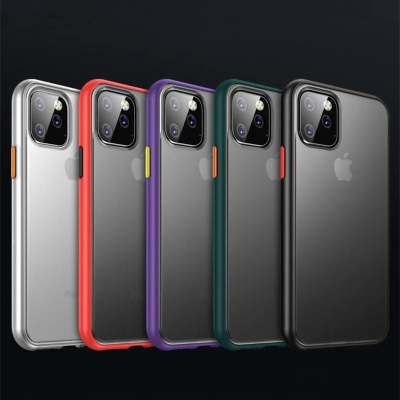 Чехол для IPhone 11, прозрачная Противоударная силиконовая рамка, чехол для Iphone 7 plus, 8p X Xr Xsmax, чехол для IPhone 11, защита от ударов
