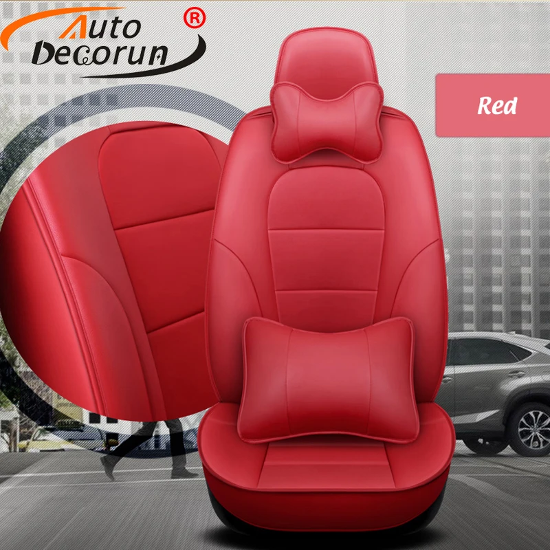 Autodecorun Genuine Leather Cover Seat Sets For Bmw 5 Series Gt