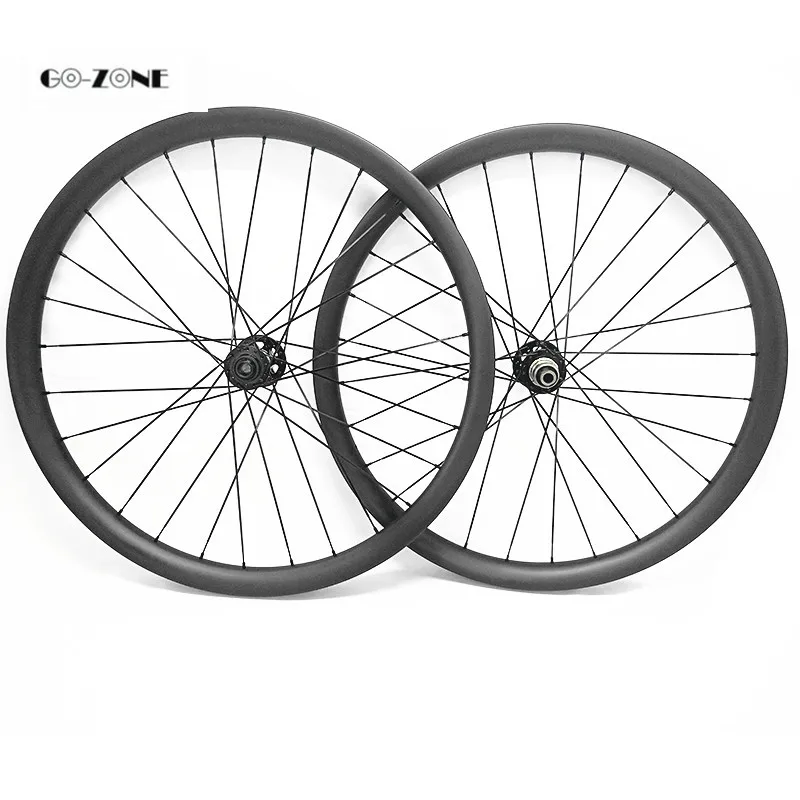 Go-zone диск bcycle колеса Асимметричные 38,5x28 мм бескамерные bicicleta aro 29 novatec D791SB D792SB 100x15 142x12 mtb Углеродные колеса