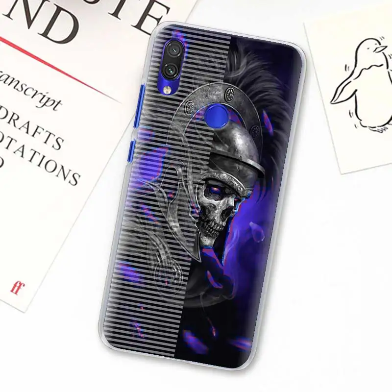 Чехол для телефона Grim Reaper Skull Skeleton для Redmi 7 7A 8A K20 Pro 6 6A 5 Plus Redmi Note 5 6 7 8 Pro 8T S2 GO