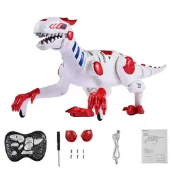 Kit de Robot dinosaure télécommandé sans fil, jouet Animal Rc, cadeaux pour enfants, 2.4Ghz 