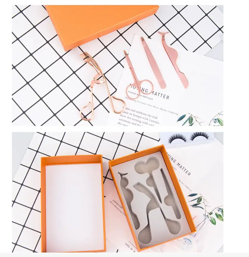 Eyelash Curler Lash Kit Private Label Ladies Oem Customized Makeup Tools Eyes