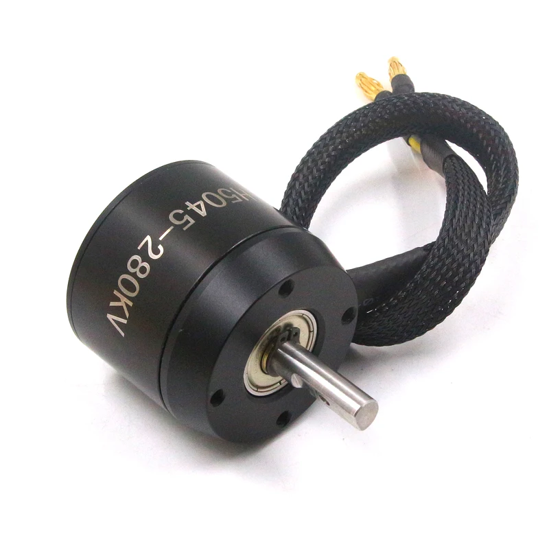 Бесщеточный мотор FATJAY 5045 140KV 200K 280KV с матовым внешним ротором 4 12s 36V sensorless для RC