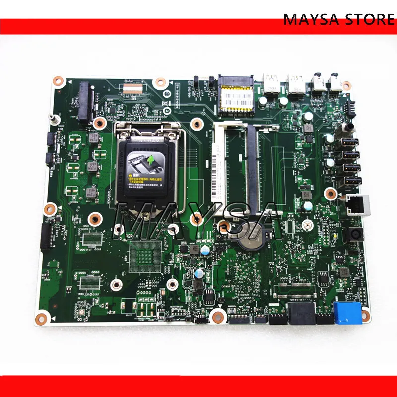 

730935-001, подходит для HP Pavilion 21-H013w 23-G 23-G116 материнская плата AIO 730935-501 6050A2585901-A01, материнская плата 100%, протестирована, полностью работает