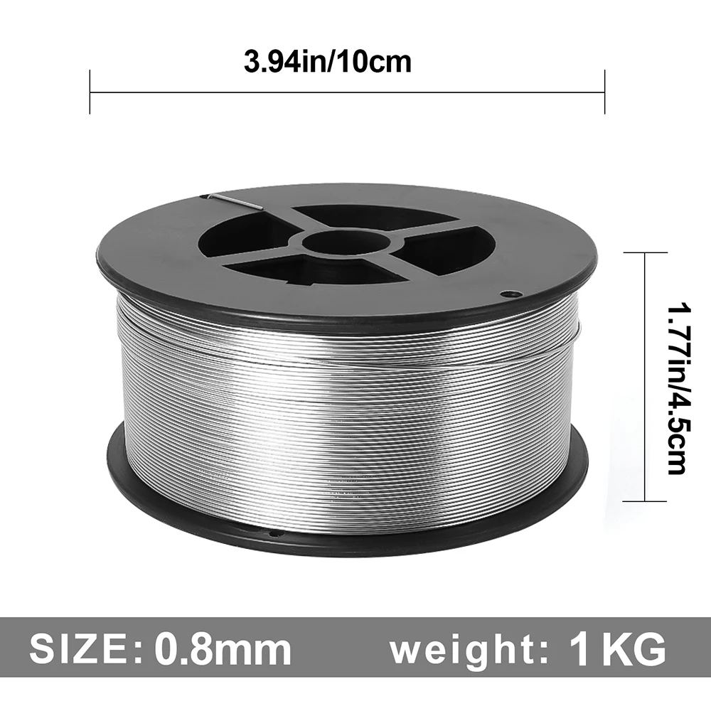 HITBOX-Aço Inoxidável Mig Wire, 0.8mm, 1kg Roll,