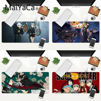 

Arrivals Soul Eater cartoon Rubber Mouse Durable Desktop Mousepad Gaming Mouse Mat xl xxl 800x300mm for Lol world of warcraft