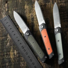 Карманный нож Yon Xanadu 622 14C28N стальной подшипник складное лезвие G10 Ручка Открытый Отдых фрукты самообороны EDC Penny ножи