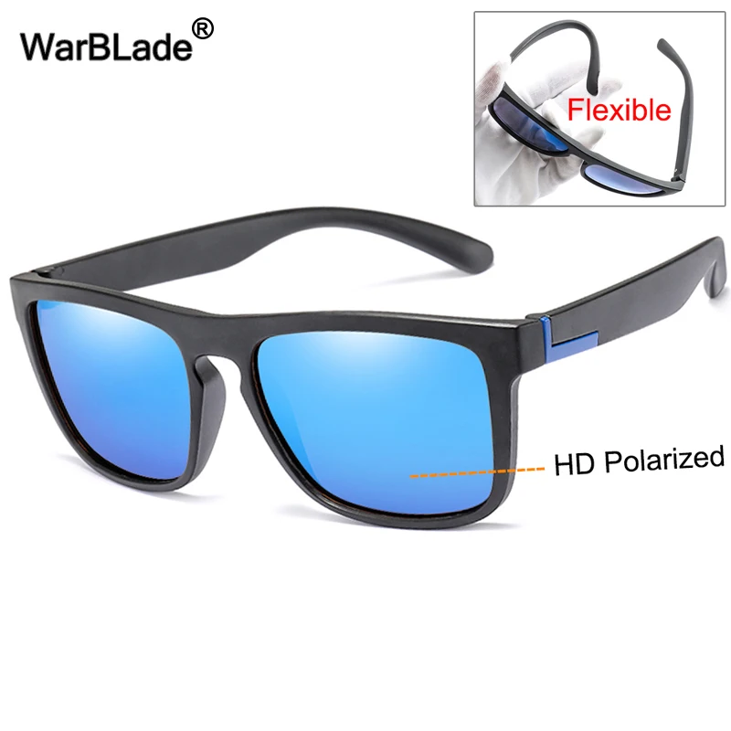 Warblade Polarized Sunglasses Men's Driving Shades Male Sun Glasses For