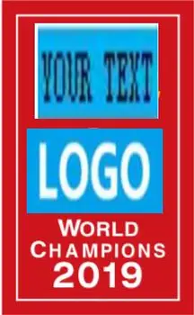 

3x5ft champions flag with sport champions 2019 football flag