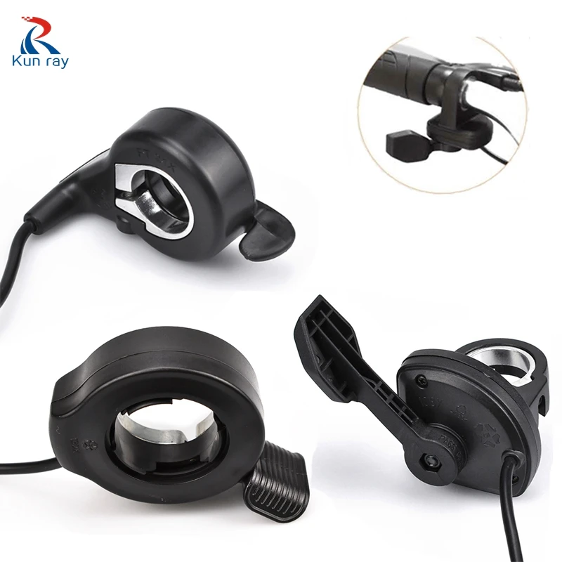 Electric Scooter E Bicycle Thumb Throttle Lest Right Universal OutPut 0.8-4.2V Without Hnadlebar Ebike Accessories Throttle