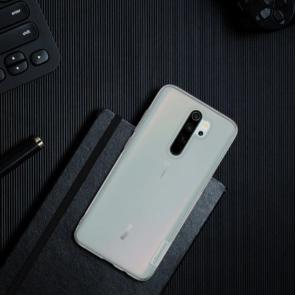 Для Xiaomi Redmi Note 8 Pro чехол Nillkin Мягкий сенсорный ТПУ чехол для телефона Прозрачная силиконовая задняя крышка для Xiaomi Redmi Note 8 Pro Чехол