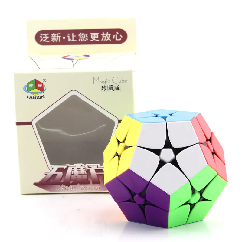 Высококачественный FanXin 2x2x2 Megaminxeds магический куб 2x2 Dodecahedron Wisdom speed Puzzle Рождественский подарок идеи детские игрушки