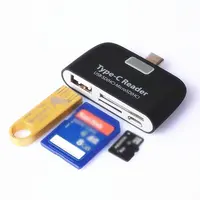 tf כרטיס USB Adapter כרטיס זיכרון רב תכליתי 3.1 USB מסוג C-C TF OTG קורא כרטיסים עבור קוראי כרטיסי Tablet טלפון MAC-ספר (5)