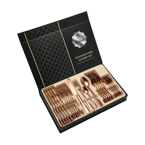 Rose gold 24pcs
