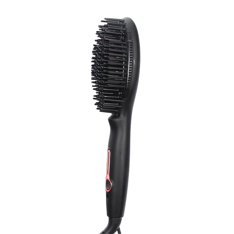 

ABRA-Professional Steam Hair Straightener Brush Mini Negative Air Ions Hair Comb Tourmaline Nano Ceramic Electric Hair Straight