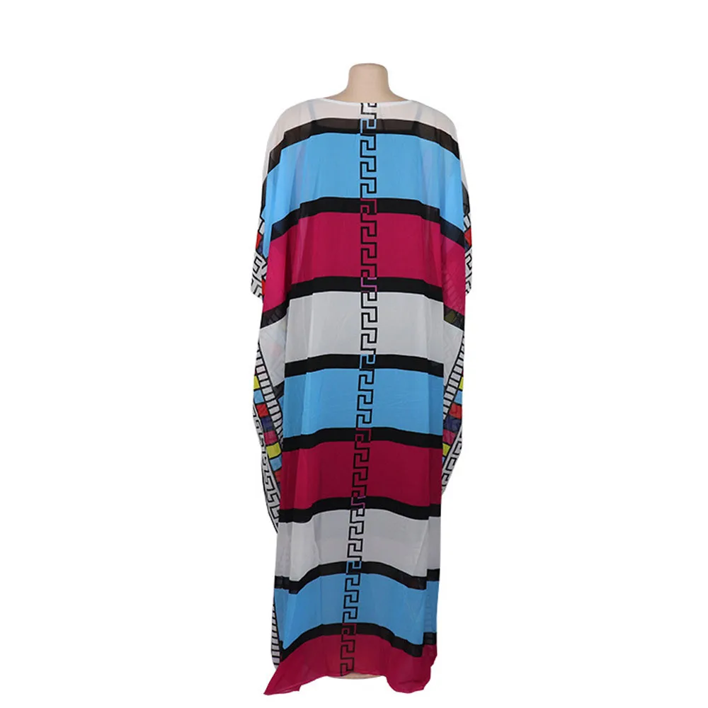 African dress for women Kaftan maxi dress dashiki bubu chiffon gowns for party big plus size