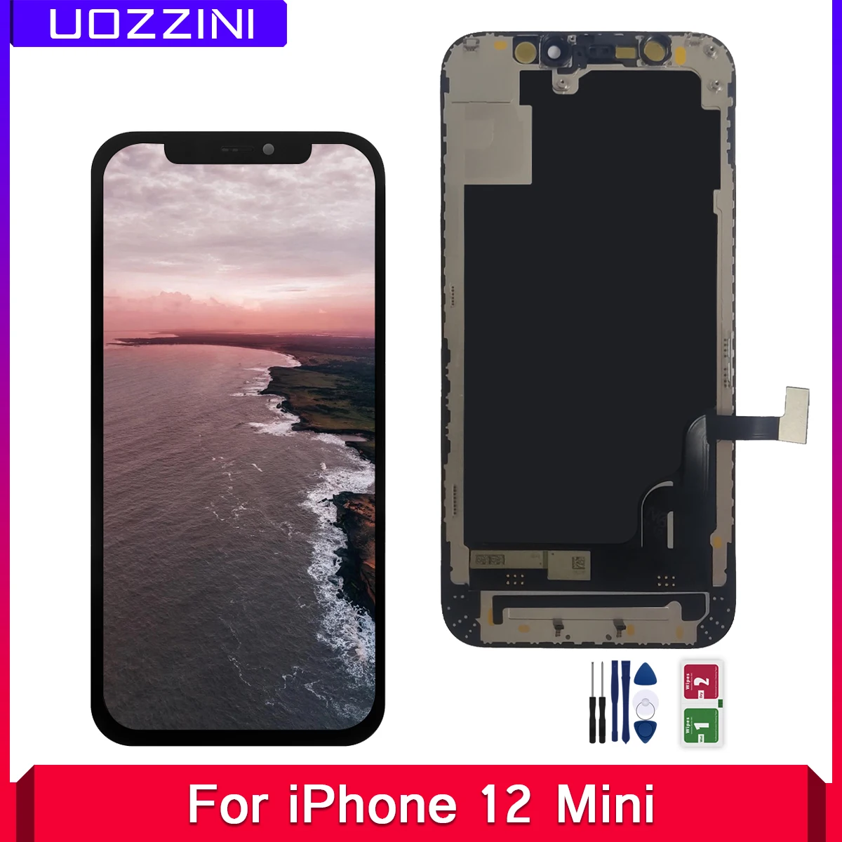 ЖК-дисплей INCELL для iPhone 12 Mini с сенсорным экраном 5 4 дюйма и дигитайзером в сборе
