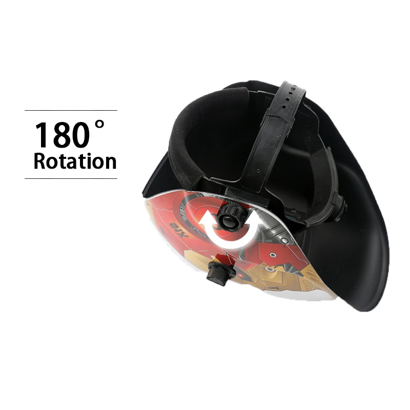 LAMEZIA PP Solar Automatic Adjustable Photoelectric Darkening Welding Mask Helmet For Welding Machine