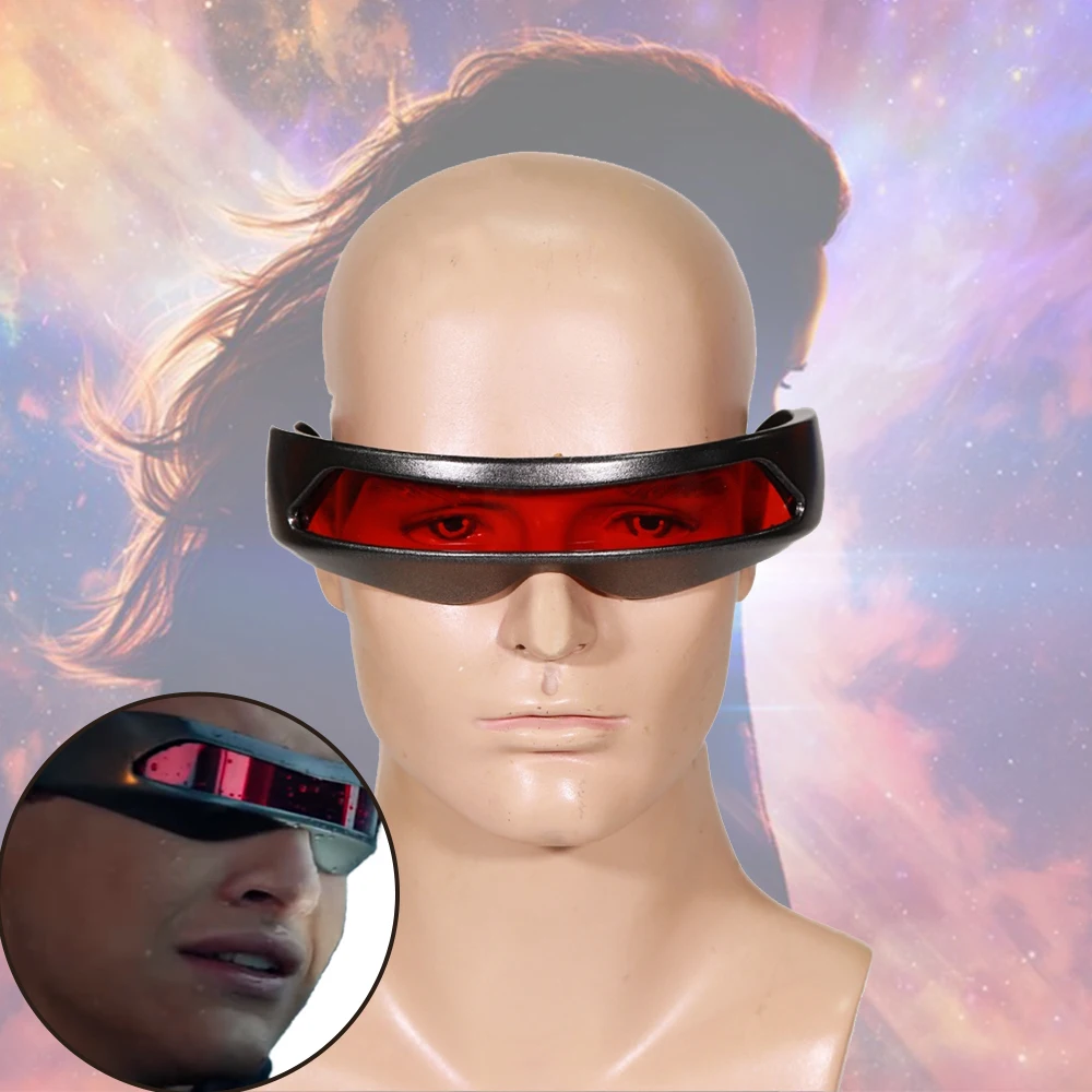 Xcoser очки циклопа Косплей Eyemask Хэллоуин косплей X men: Темный Феникс аксессуары косплей костюм реквизит взрослый размер