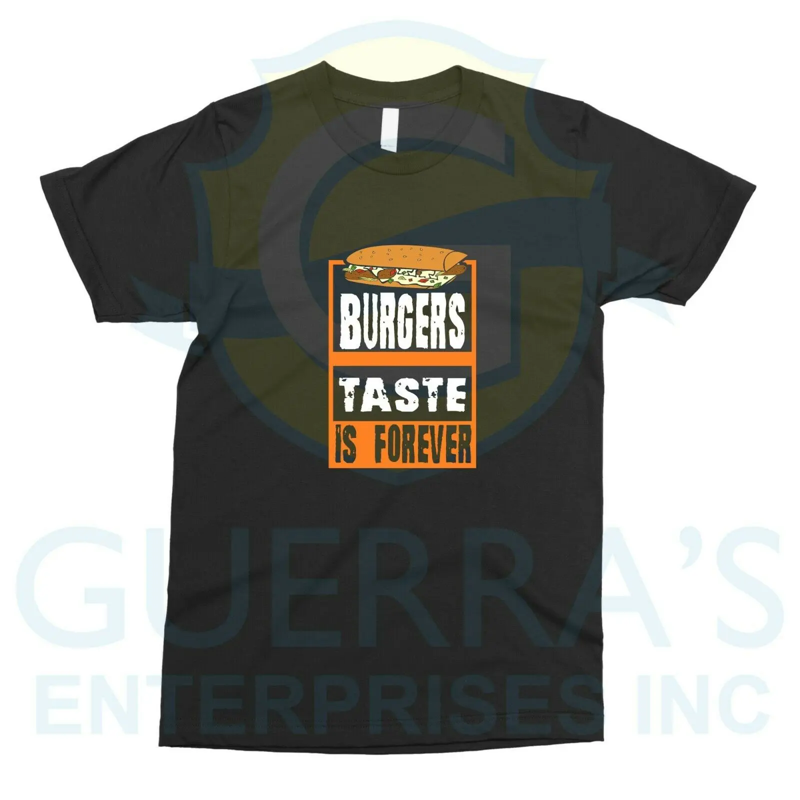 Футболка Burger Taste Is Forever футболки забавный подарок Пожирателей жира я люблю любовь