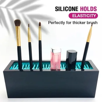 

Spot Innovative Desktop Makeup Brush Storage Box Large Capacity Lipstick Eyebrow Pencil Brushes Storage Rack VJ-Drop