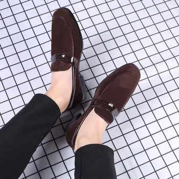 

mens breathable male for italian shoes Mens shoes-for-men size genuine uomo moccasins autumn summer genuino formal large men de