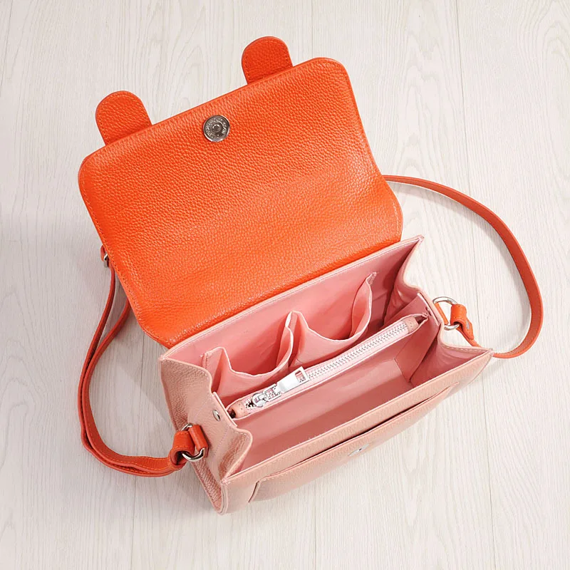MZORANGE сумки для женщин натуральная кожа маленькая квадратная сумка-мессенджер женские школьные сумки женские роскошные дизайнерские сочетающиеся цвета