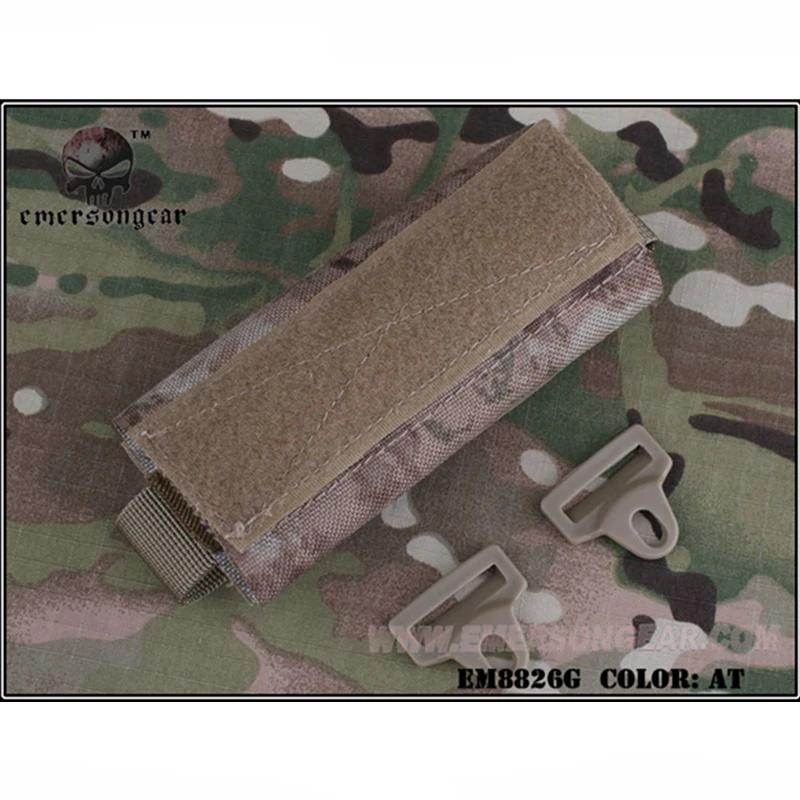 Шлем emersongear подсумок Тактический держатель балансировочный пакет мешок-балласт Тактический Airsoft Шестерни - Цвет: AT