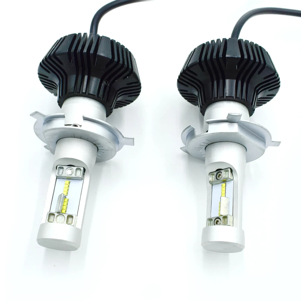 2 шт. 12 В 24 Автомобильные фары H4 LED H7 H1 H3 H11 HB3 HB4 9004 9005 9006 72 Вт 8000LM 6000 К лампочки |
