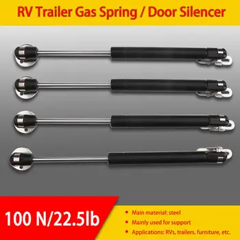 

100 N / 22.5lb Gas Spring Tie Rod Support Gas Spring And Door Panel Muffler Pad Pneumatic Hydraulic Support For Rv Trailer 0715