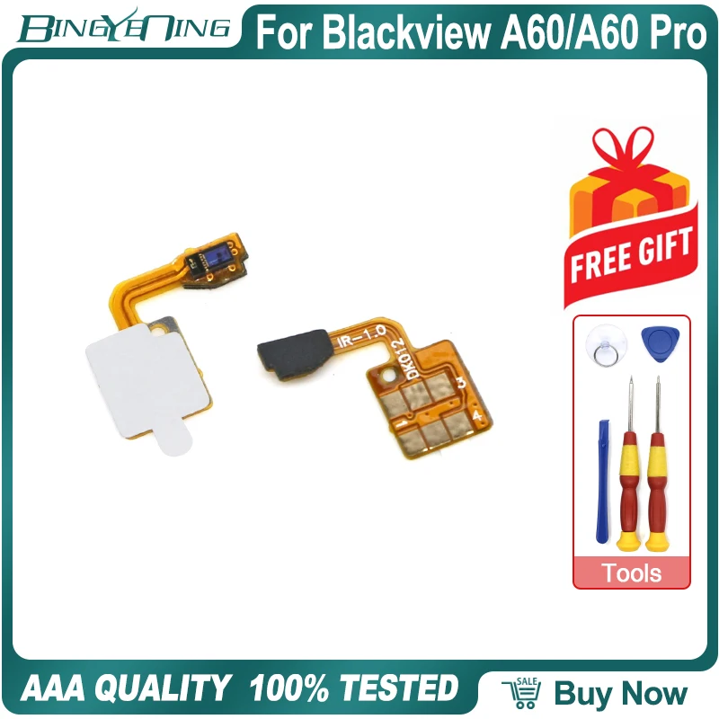 100% New Original For Blackview A60/A60 Pro Light Proximity Sensor Flex Cable Light-sensitive Replacement Accessories Parts | Мобильные